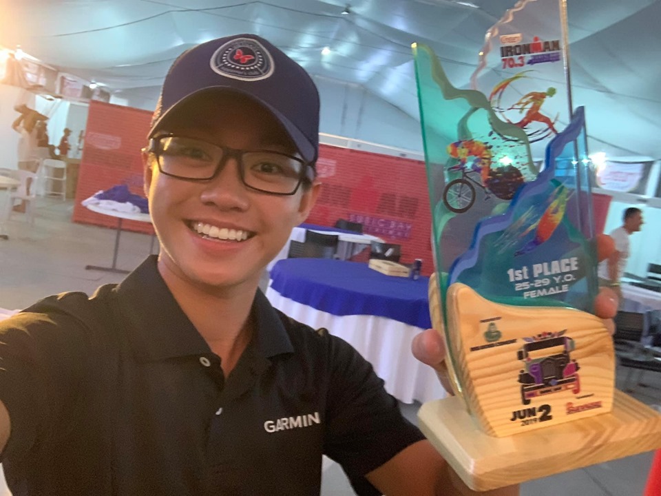 Nữ vận động viên Việt Nam vô địch lứa tuổi tại IRONMAN 70.3 Philippines, lần thứ hai giành vé dự giải thế giới Nữ vận động viên Việt Nam vô địch lứa tuổi tại IRONMAN 70.3 Philippines, lần thứ hai giành vé dự giải thế giới